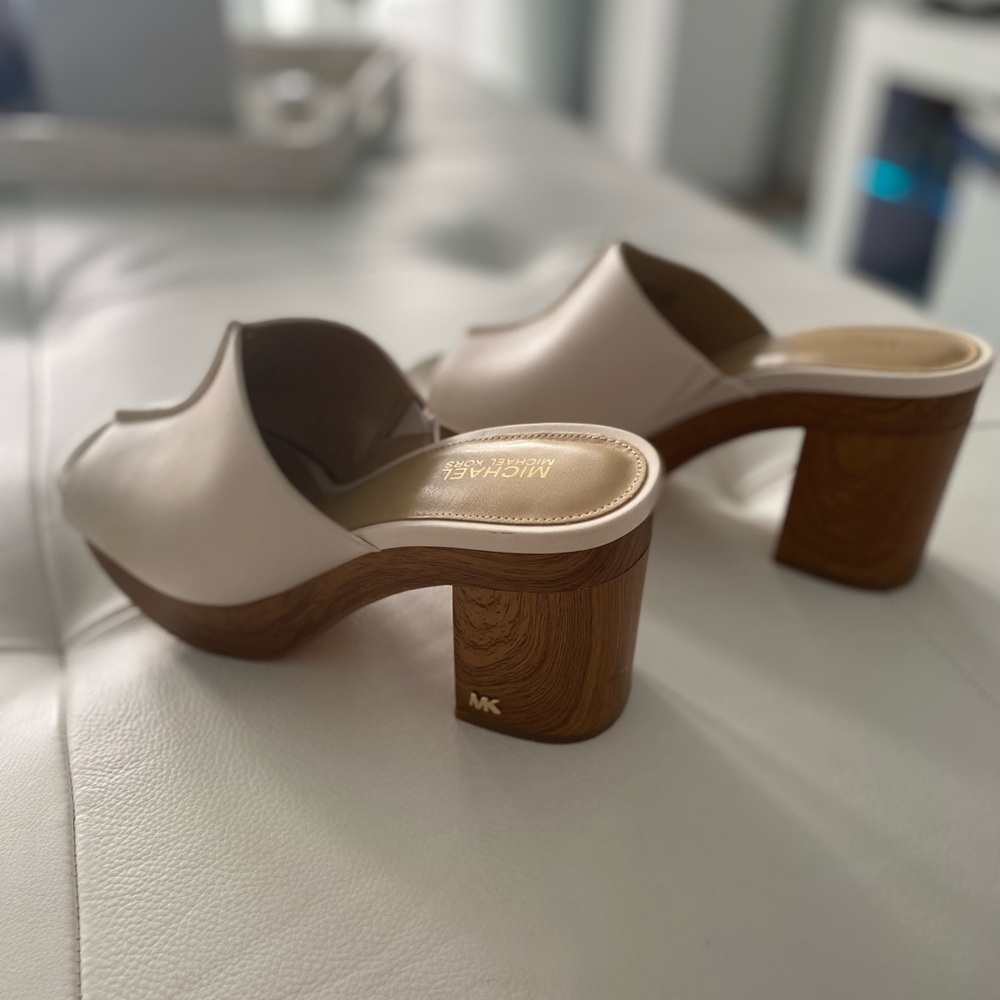 Block heel mules Michael Kors - Picture 3 of 3